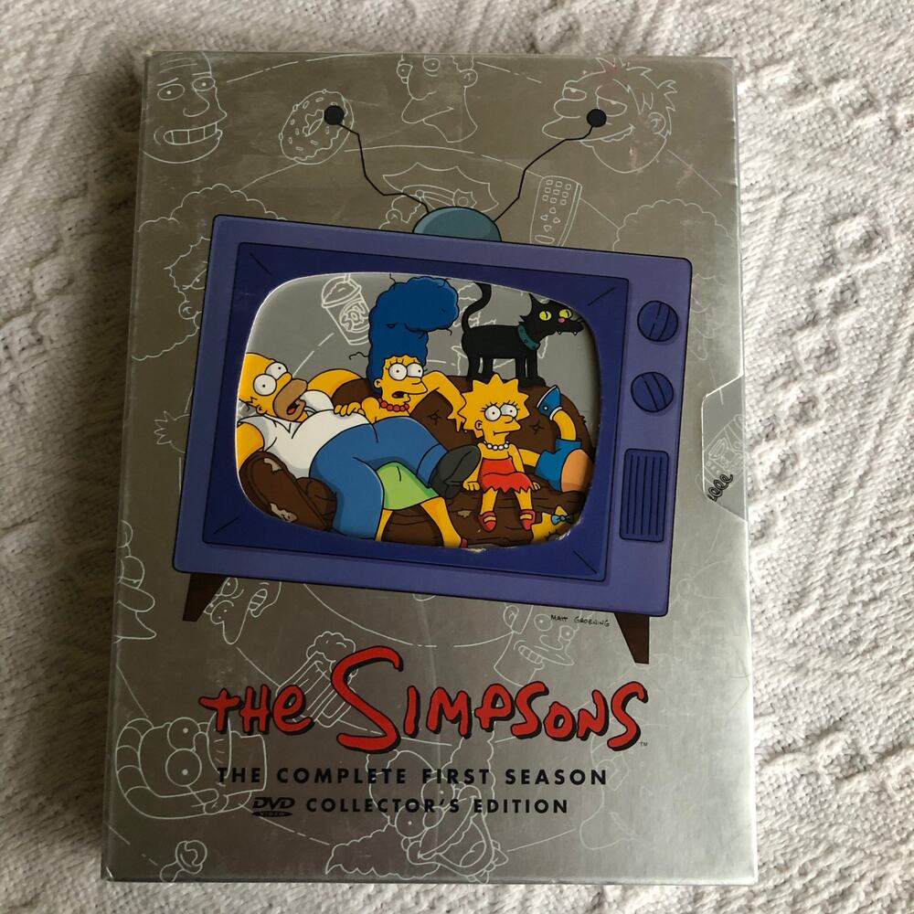 The Simpsons Complete 1st Season Collectors Edition Dvd TV Series Box Set
